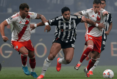 Golpe duro para River: Perdió 3-0 contra Atlético Mineiro 