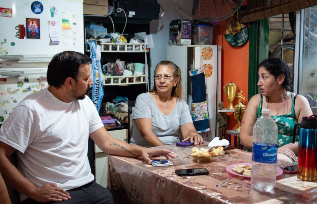 Santalla se reunió con jubilados afectados por los recortes del&nbsp;PAMI