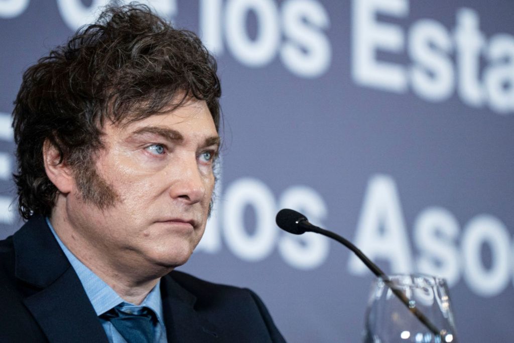 Javier Milei: en el punto de mira tras el escándalo de la criptomoneda que&nbsp;promovió