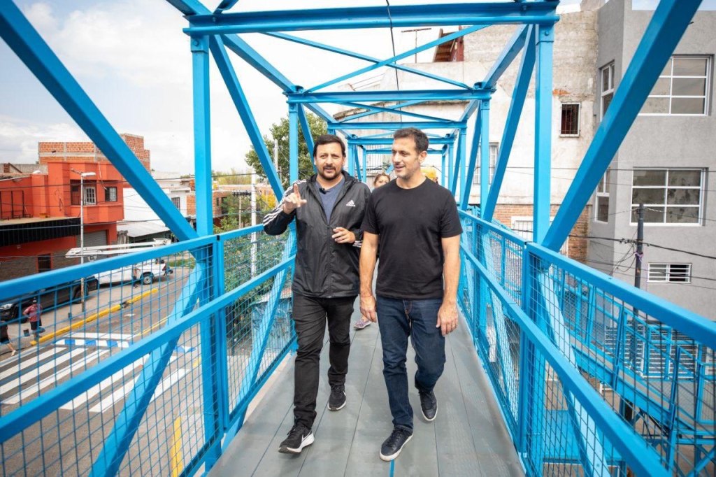 Santalla y Álvarez refuerzan la seguridad vial en un cruce clave entre Wilde y Monte&nbsp;Chingolo*