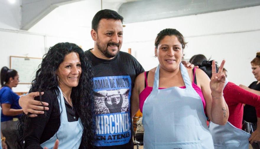 Santalla se reunió con vecinos de Avellaneda: Crecen los&nbsp;comedores