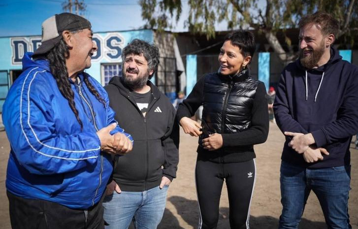 Mayra Mendoza y Tignanelli participaron de una jornada ambiental en Villa&nbsp;Fiorito