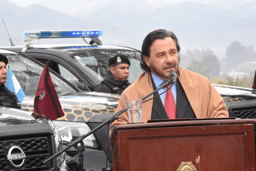 Gustavo Saénz refuerza la seguridad en el interior de la provincia: “No es un gasto. Es una inversión prioritaria e&nbsp;irrenunciable”