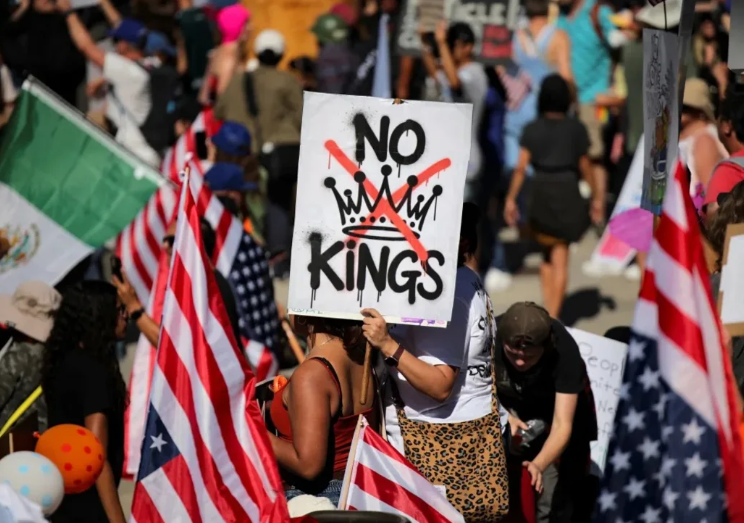 Masivas protestas en Estados Unidos bajo el lema “No Kings” marcan el regreso político de&nbsp;Trump